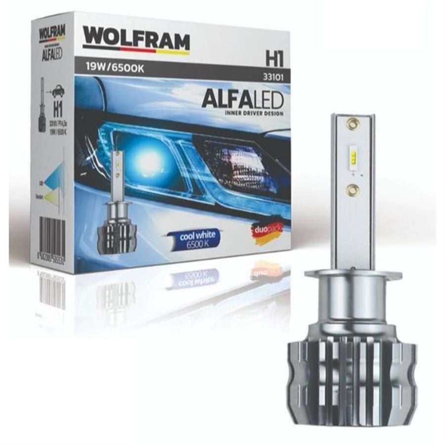 Wolfram Alfa Fansız H1 Led Far Ampul Takımı