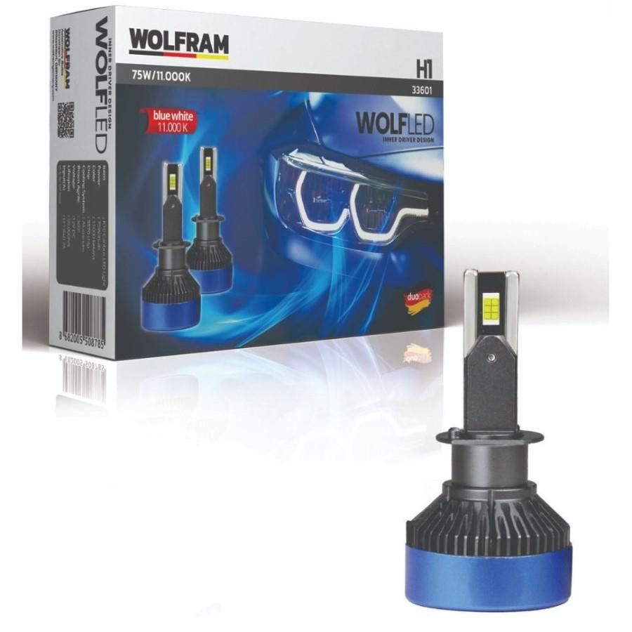 Wolfram Wolf Serisi H1 Led Far Ampul Takımı