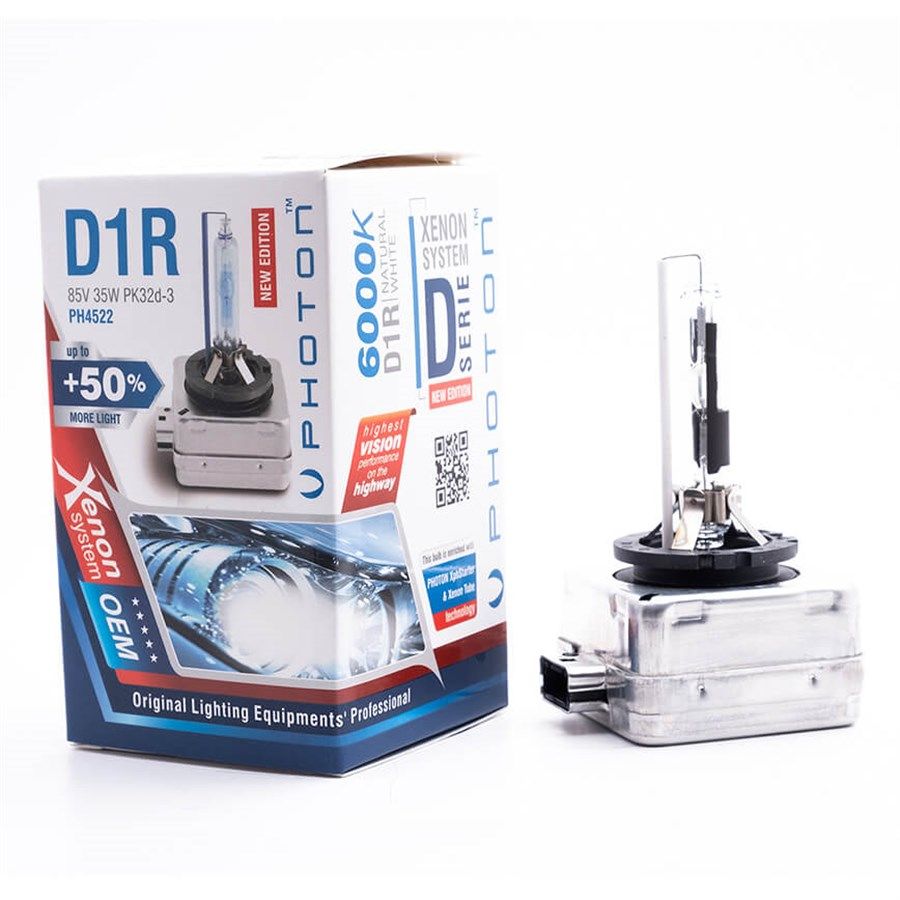Photon D1R 4300K +%50 Fazla Işık Xenon Ampul