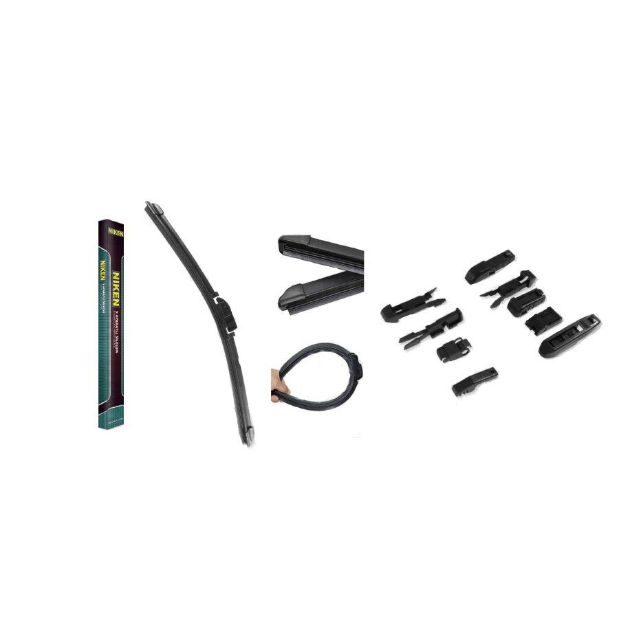 Nıken 430Mm 14'' 9 Aparatlı Banana Tip Silecek