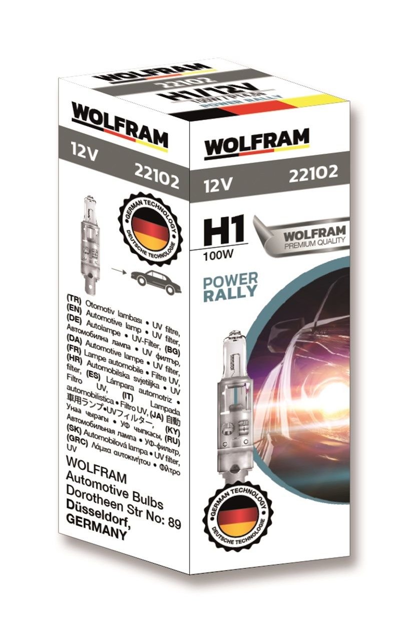 Wolfram H1 100W Standart Işık