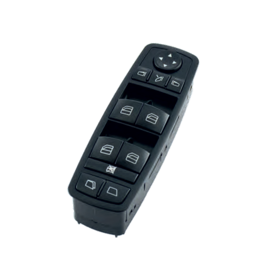 An-540 Cam Açma Kapama Anahtarı Ön Siyah Soket Mercedes-W251/W164/X164