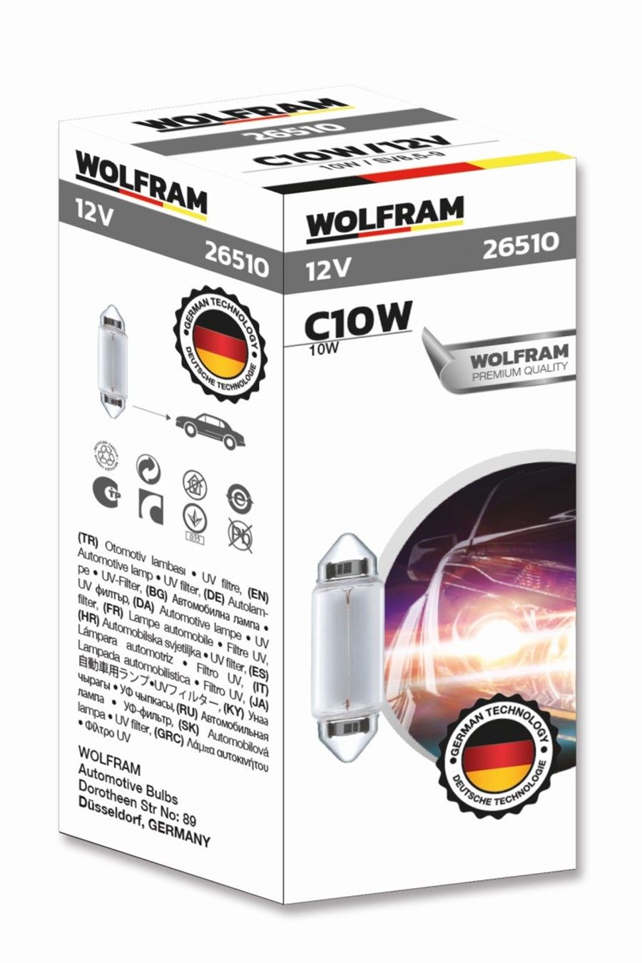 Wolfram Sofit Uzun Boy 41 Mm