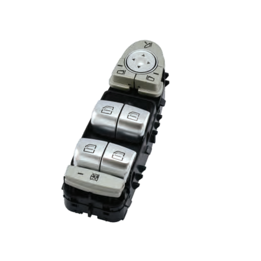 An-558 Cam Açma Kapama Anahtarı Siyah Mercedes-W213/W222