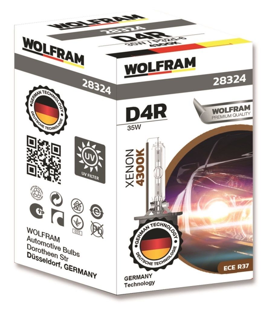 Wolfram D4R Xenarc 4300K Kahverengi Çubuk