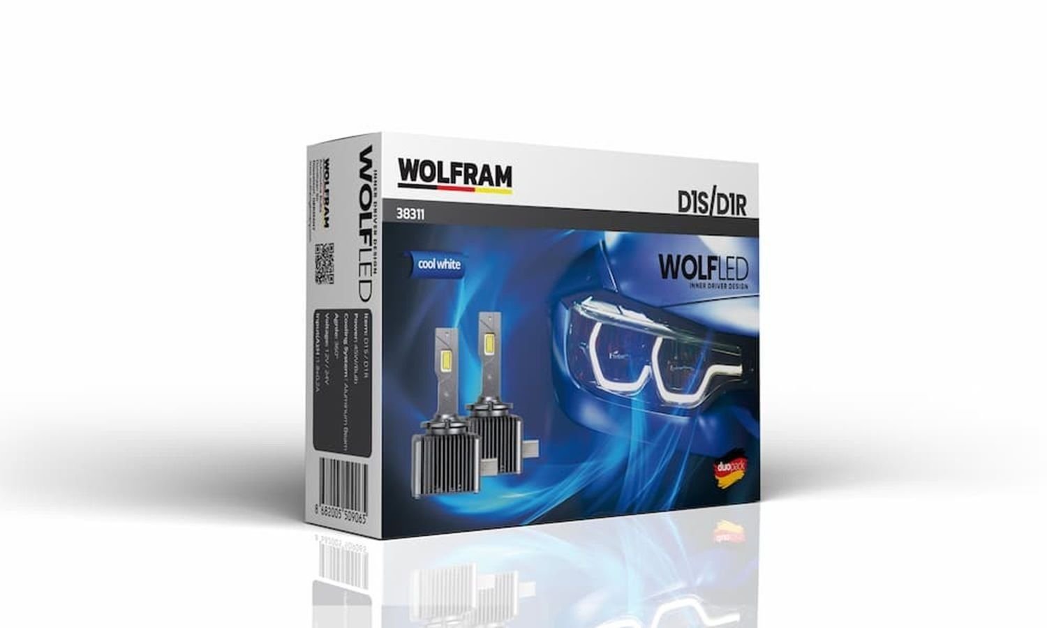 Wolfram Wolf Serisi D1S/R Led Far Ampul Takımı