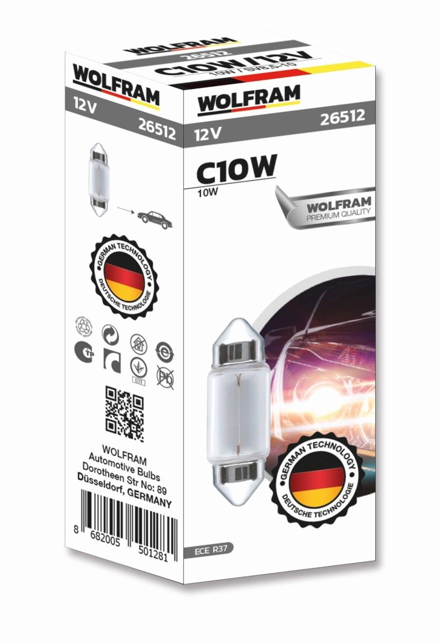 Wolfram Sofit Kısa Japon 31 Mm