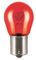 Wolfram P21W 93 Ampul Düz Tırnak Kırmızı