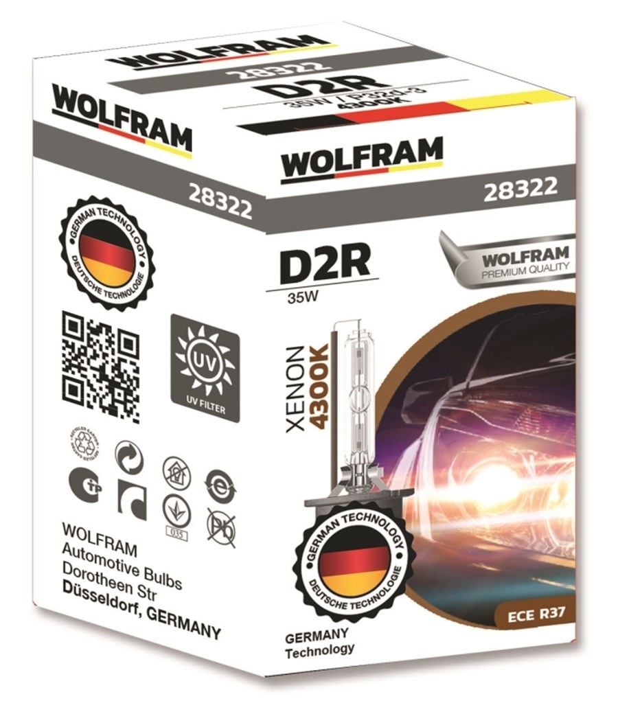 Wolfram D2R Xenarc 4300K Kahverengi Çubuk