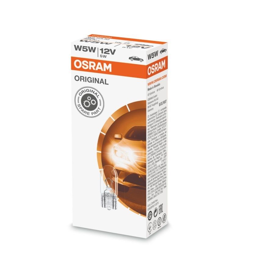 Osram T10 W5W Orta Dipsiz